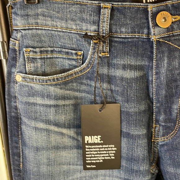 PAIGE Normandie Legacy Straight Jeans Size 28 NWT - Picture 11 of 17